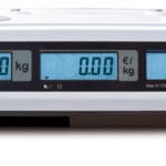 ER plus CAS Ladenwaage store weighing scale BWD Biermann Waagen und Datensysteme wiegen wägen Euro Preis Preisrechner berechnen Rückanzeige Display LED Bildschirm